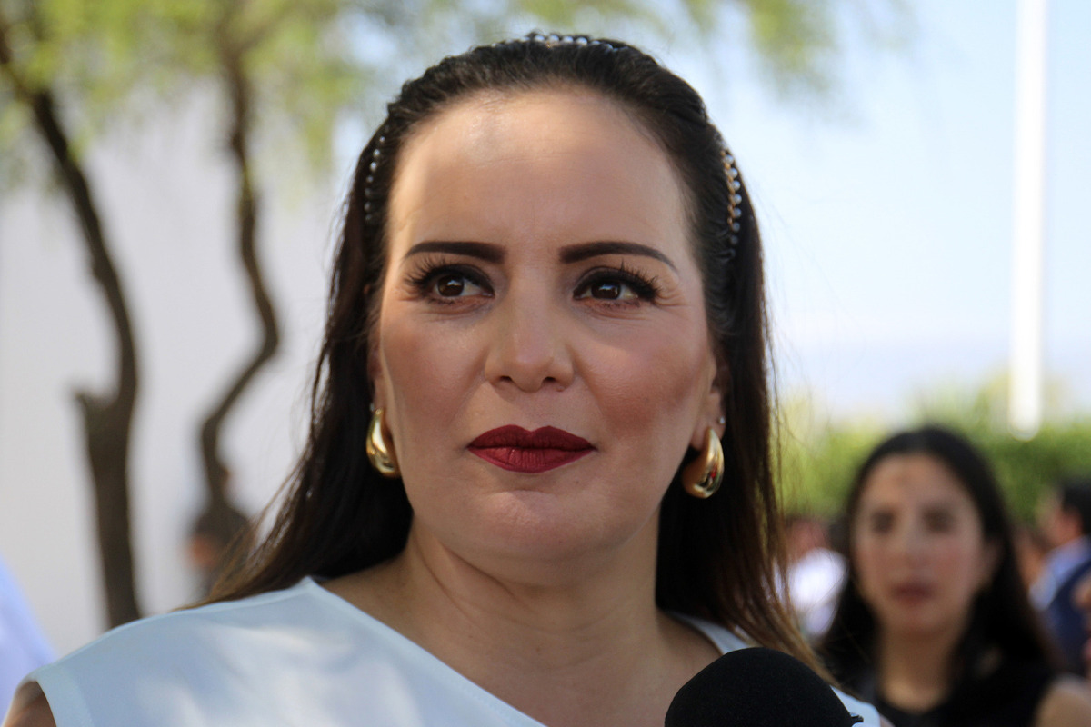 La alcaldesa electa de Lerdo, Susy Torrecillas, acudió al Tercer Foro Técnico de Proveedores de la Industria Minera.| Rolando Riestra
