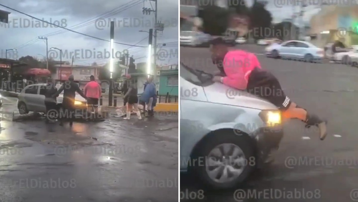 Un auto se llevó a un hombre en el cofre tras una manifestación en la GAM. | Jorge Becerril
