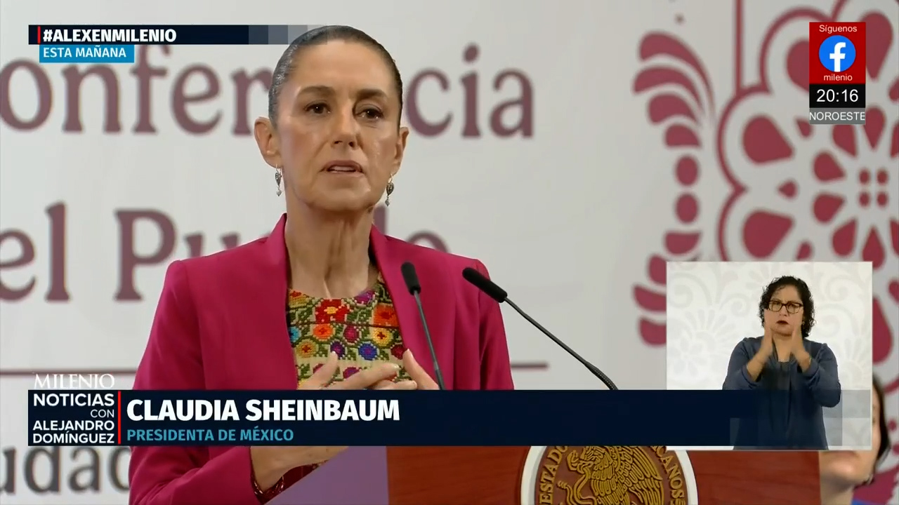 Claudia Sheinbaum acusa a exconsejeros del INE de dar cátedra falsa de democracia