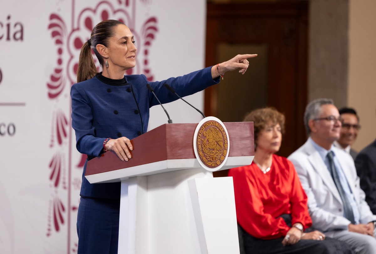 Claudia Sheinbaum dijo que se atenderán las causas del arribo de sargazo | Especial