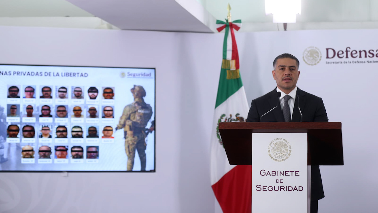 Gabinete de seguridad da detalles de la entrega de 26 narcos a Estados Unidos