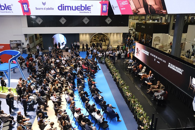 Inauguración de la Expo Mueble 2025. (Cortesía)