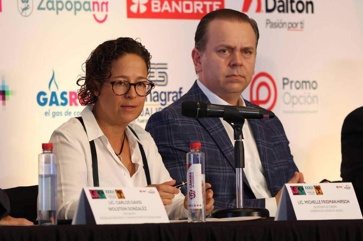 Michelle Fridman Hirsch, secretaria de Turismo en Jalisco. (Especial)