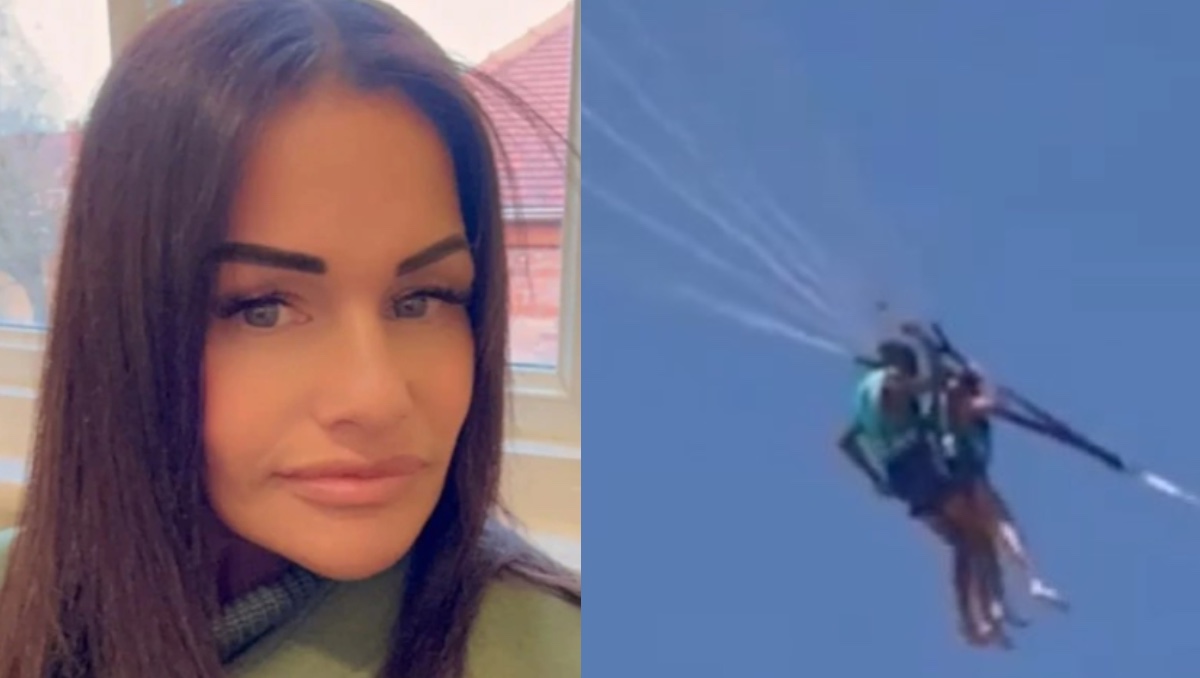Mujer vive lamentable agresión en parapente. | ESPECIAL