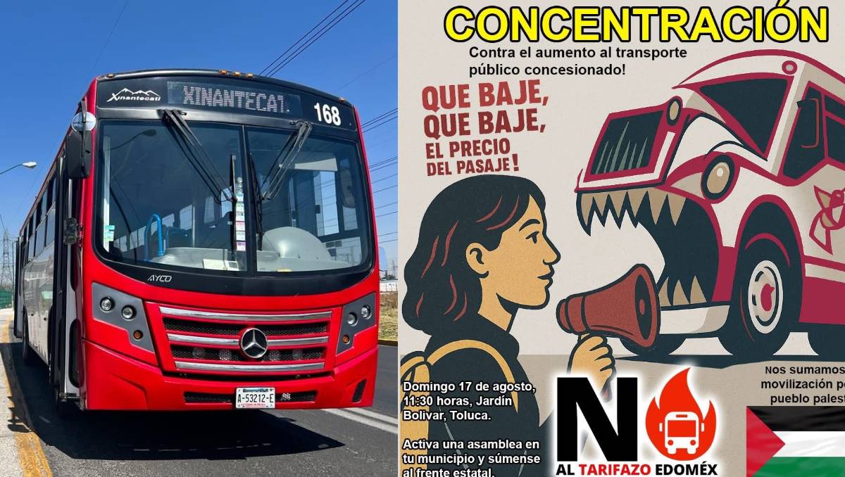 Ante un probable incremento al pasaje en Edomex, el colectivo No Al Tarifazo convoca a una movilización ciudadana.| Especial