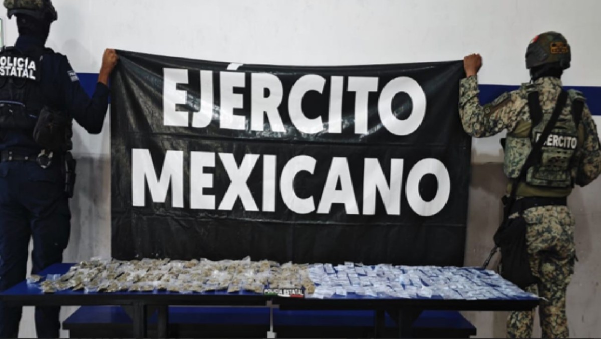 Autoridades decomisaron más de 700 dosis de droga en Sonora. | SSPC