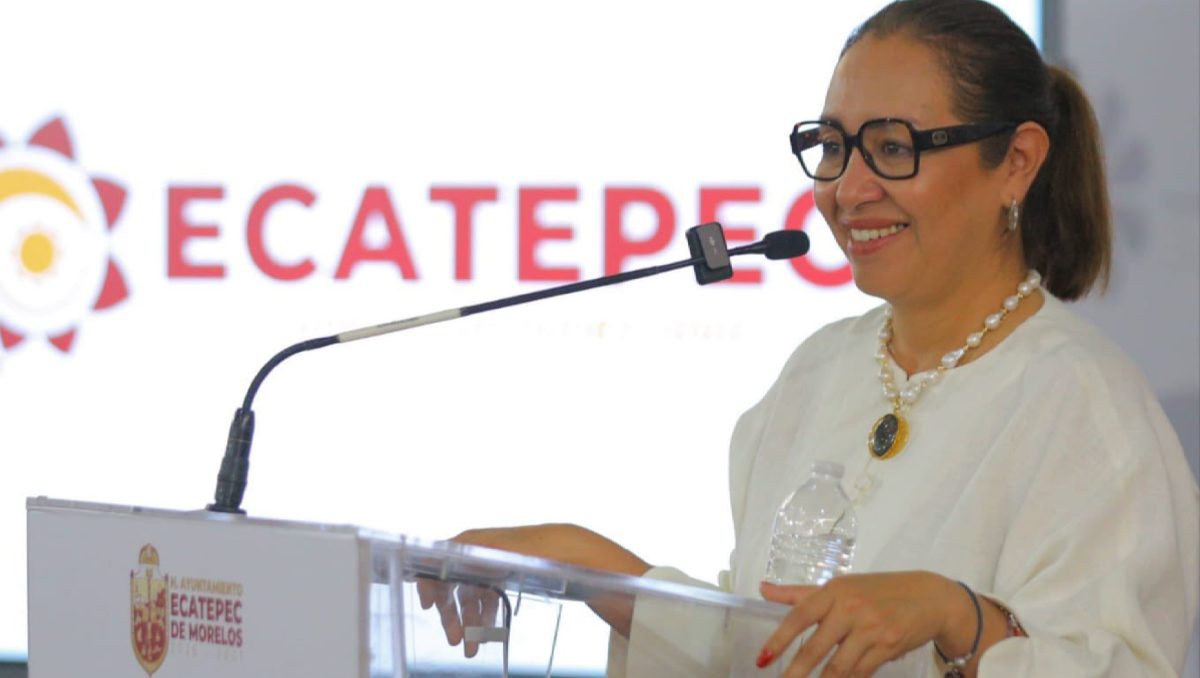 Azucena Cisneros asumió el cargo de presidenta municipal en Ecatepec en enero de 2025 | Especial