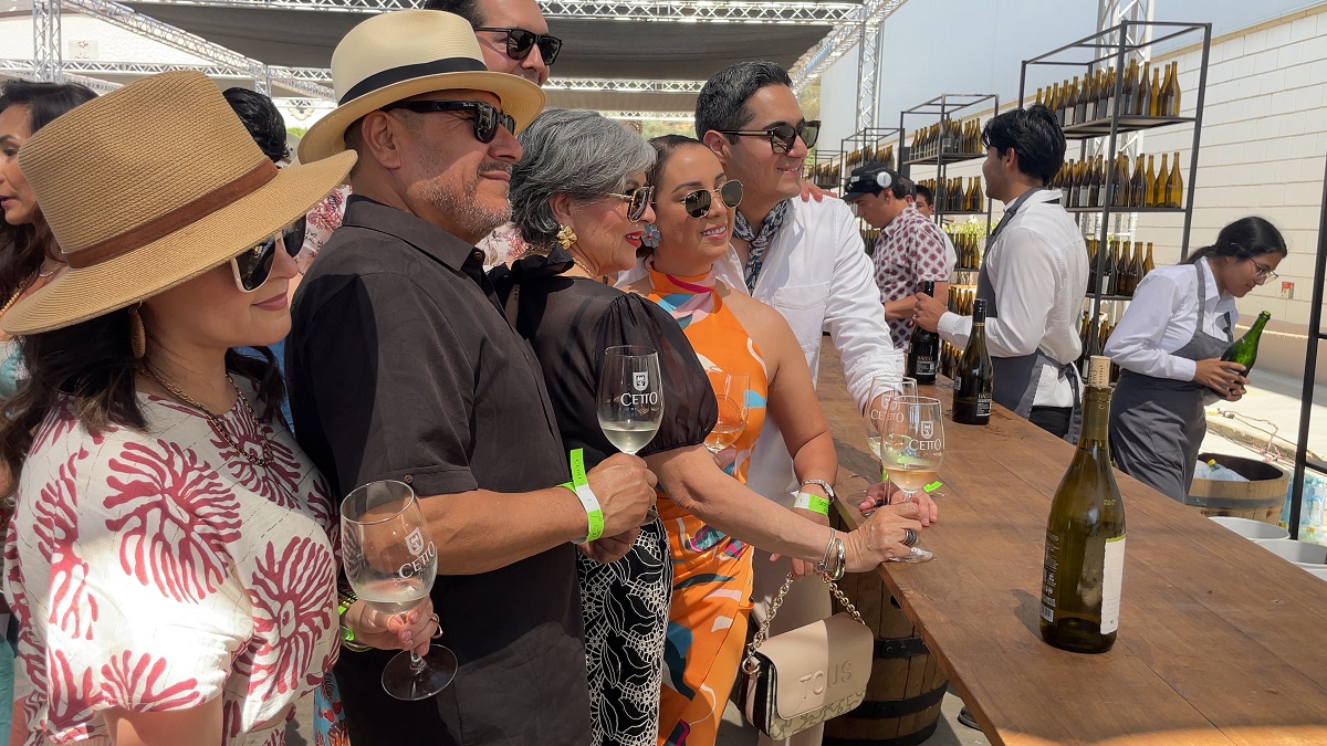 Bodegas Cetto abrió la temporada de vendimia con un recorrido sensorial de vino y cultura. (Cortesía)