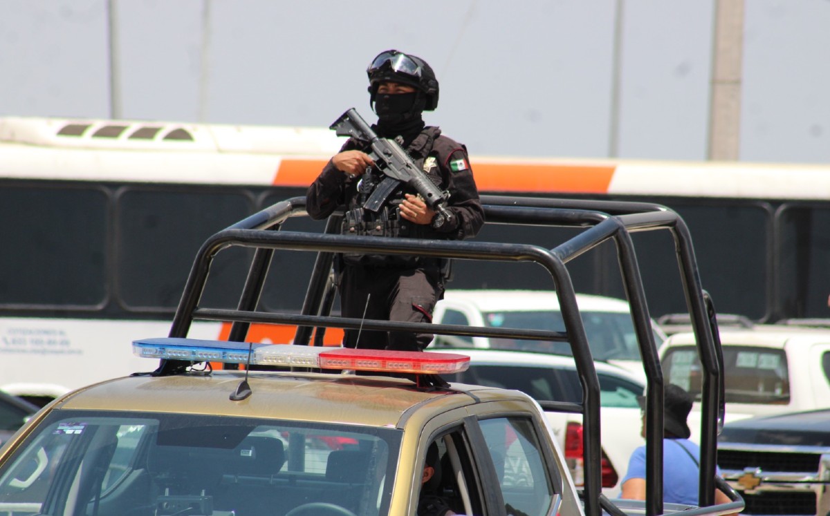 Guardia Estatal en Tamaulipas.
