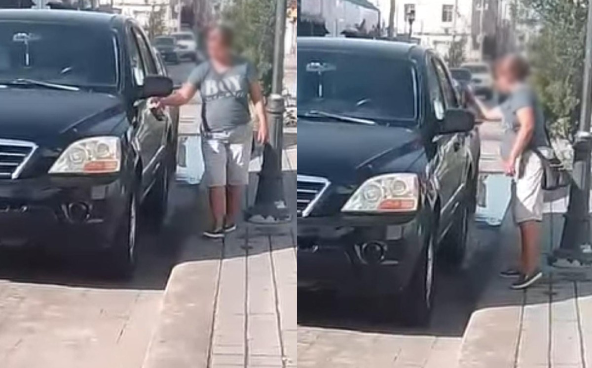 Mujer aparentemente es 'sordomuda'.