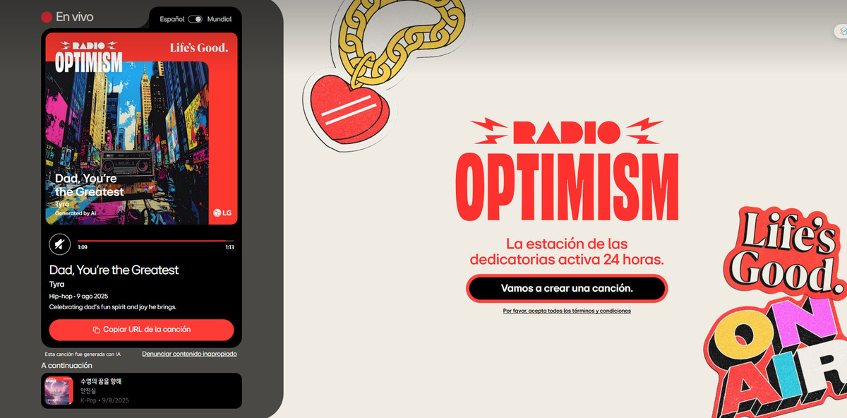 La plataforma combina creatividad humana y tecnología para generar música y letras en minutos. (Cortesía)