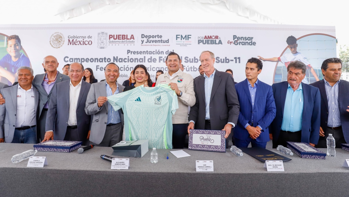 Puebla, sede del Campeonato Nacional Sub 9 y Sub 11 de la Femexfut | Jaime Zambrano