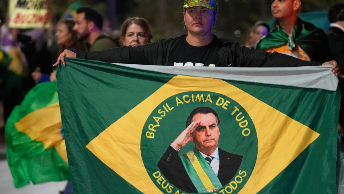 Seguidores de Jair Bolsonaro han protestado contra el juicio. | AP