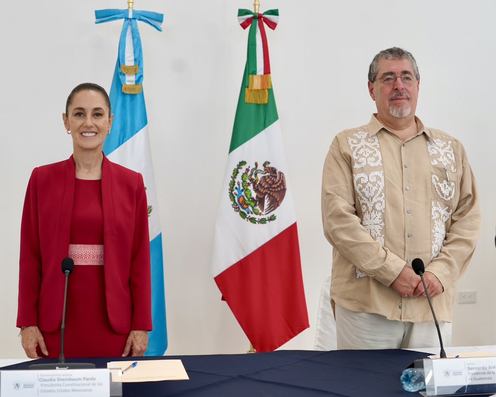 Claudia Sheinbaum visita Guatemala y logra acuerdo de seguridad bilateral. | Especial