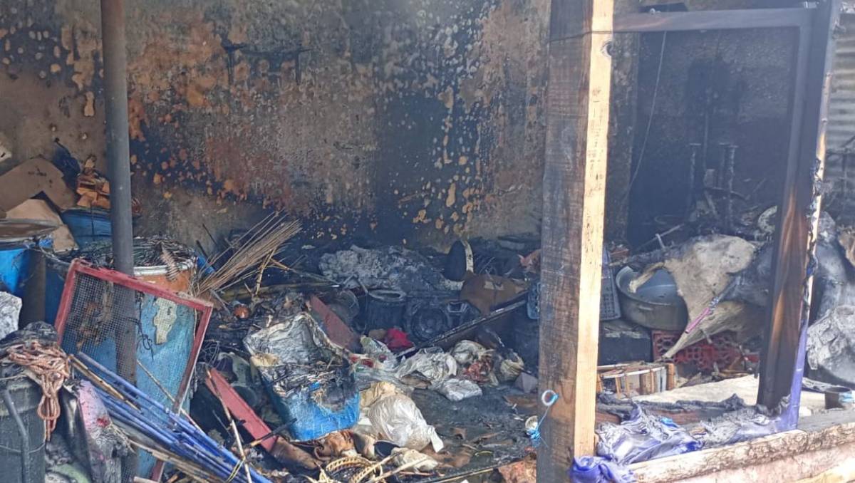 Uno de los domicilios afectados por la  explosión se debió al almacenamiento de polvorín clandestino en Texcoco. | Especial