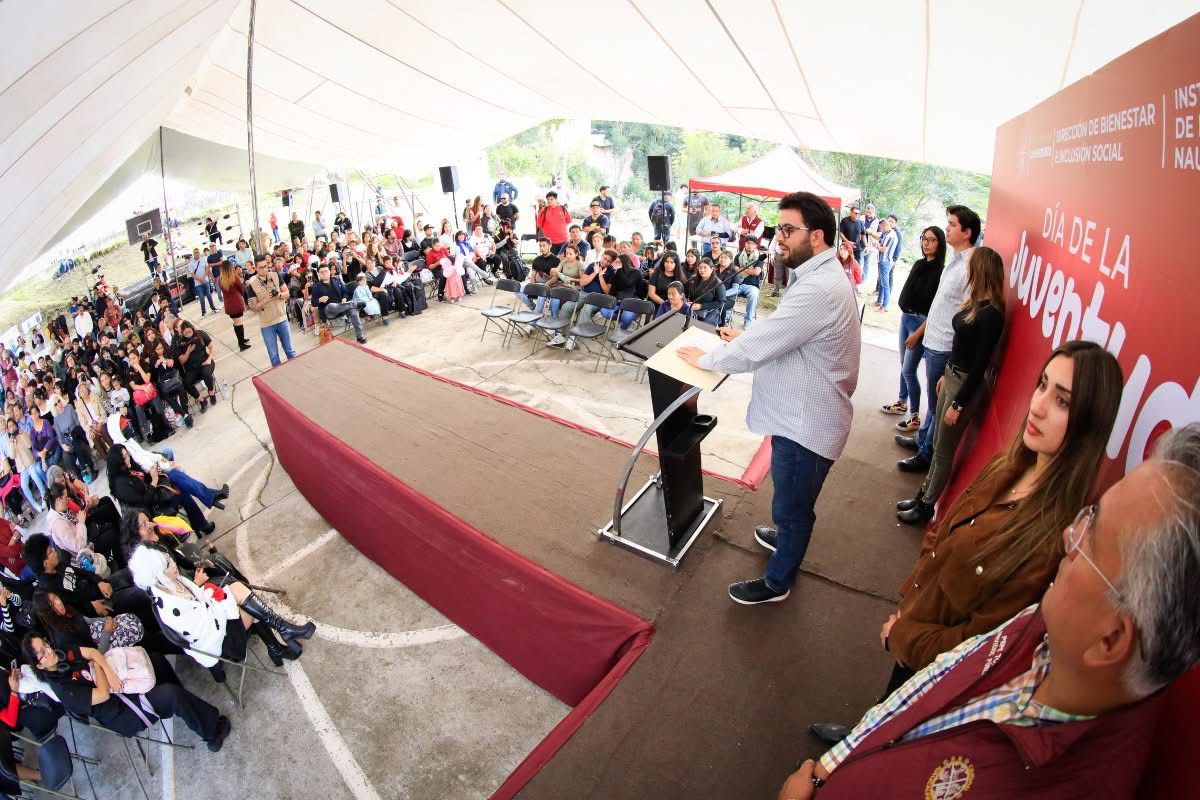 Isaac Montoya llama a las juventudes a participar en el cambio en Naucalpan | Especial