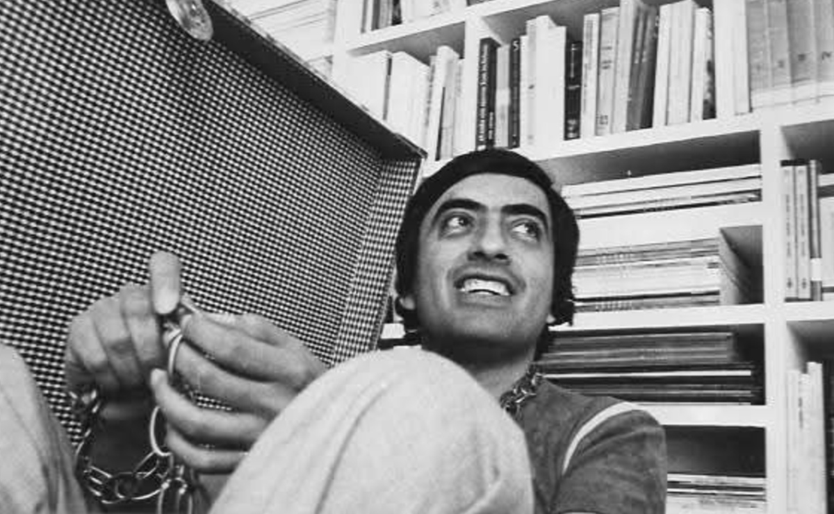 Un joven Gustavo Sainz. (Facebook Gustavo Sainz, la literatura experimental)