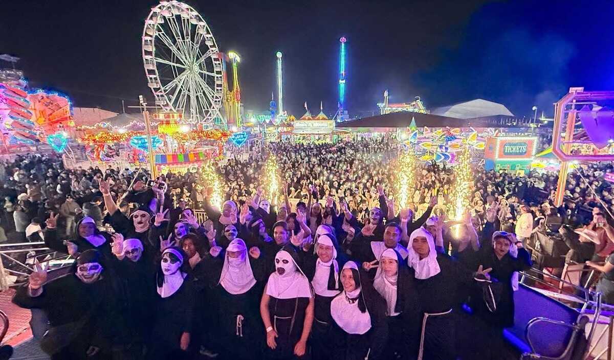 Monja Challenge en la Feria de Tulancingo 2025. (Especial)