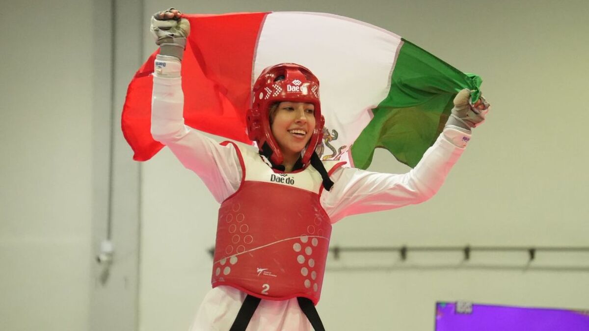 Oro jalisciense: Andrea Zambrano brilla en taekwondo y México llega a 11 preseas doradas