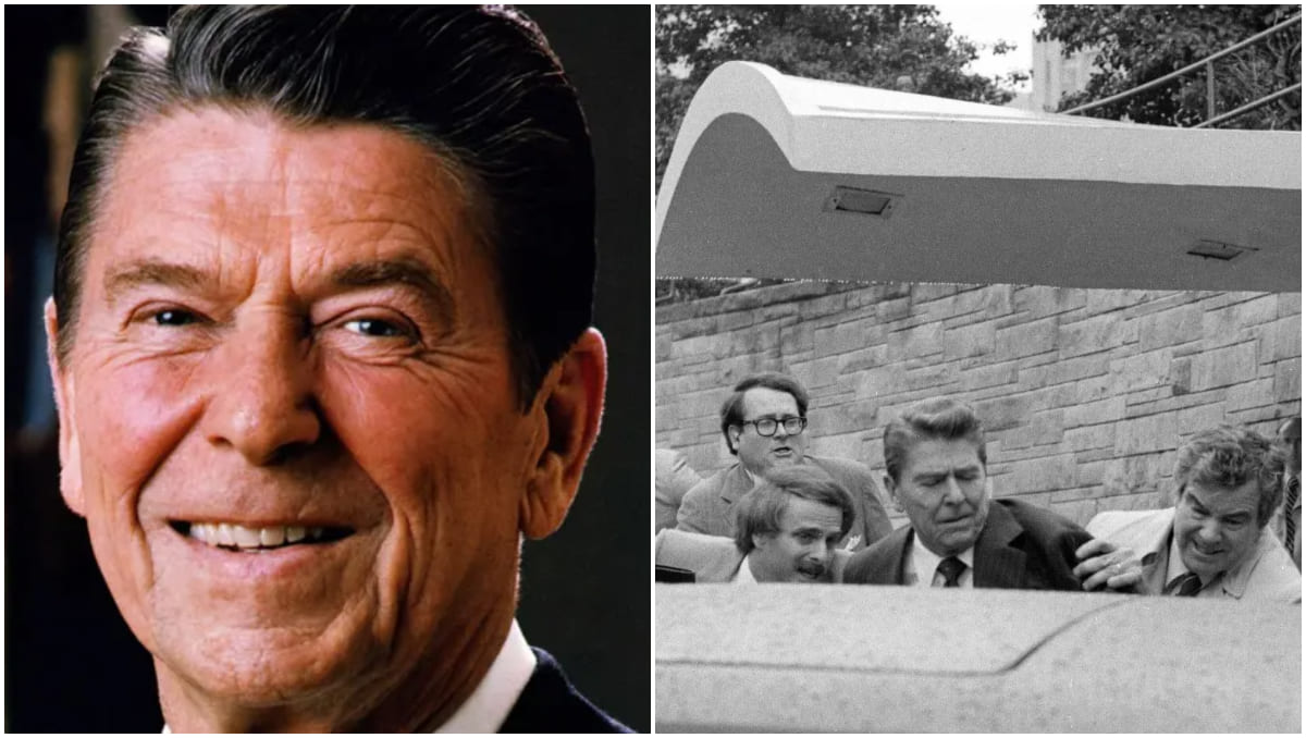 El presidente Ronald Reagan sufrió un intento de asesinato en 1981 (Especial | AP)