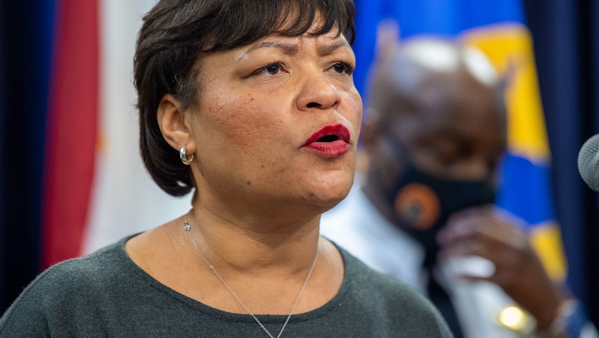 Alcaldesa de Nueva Orleans, LaToya Cantrell | AP