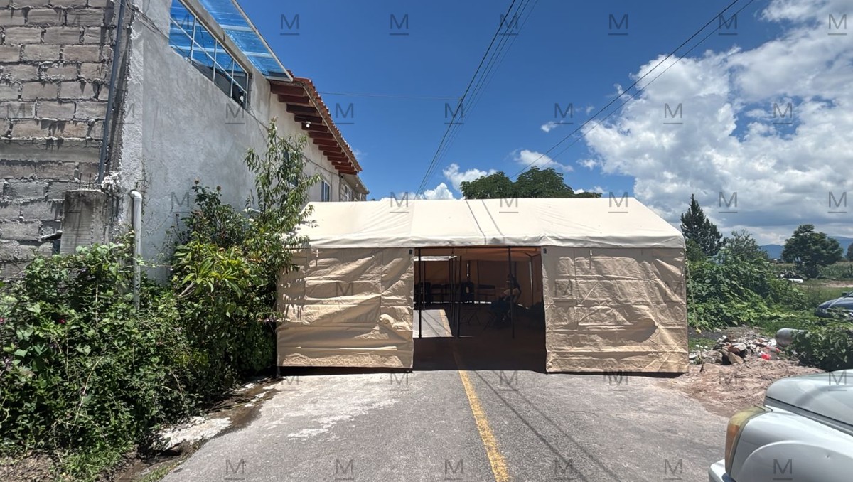 Caso Santiago: Familiares cierran la calle para velarlo en Tarandacuao | Juan Carlos Romero