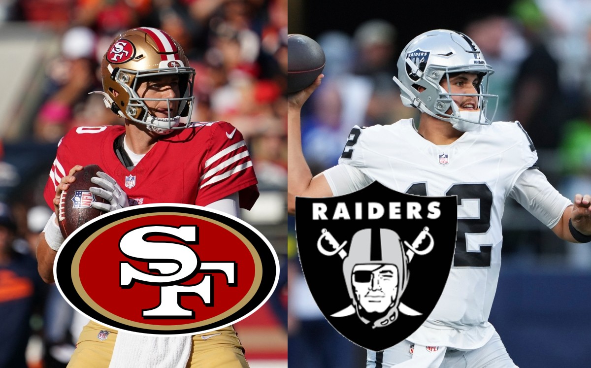 49ers vs Raiders: ¿En qué canal pasan partido HOY de la NFL? (AP / Reuters)