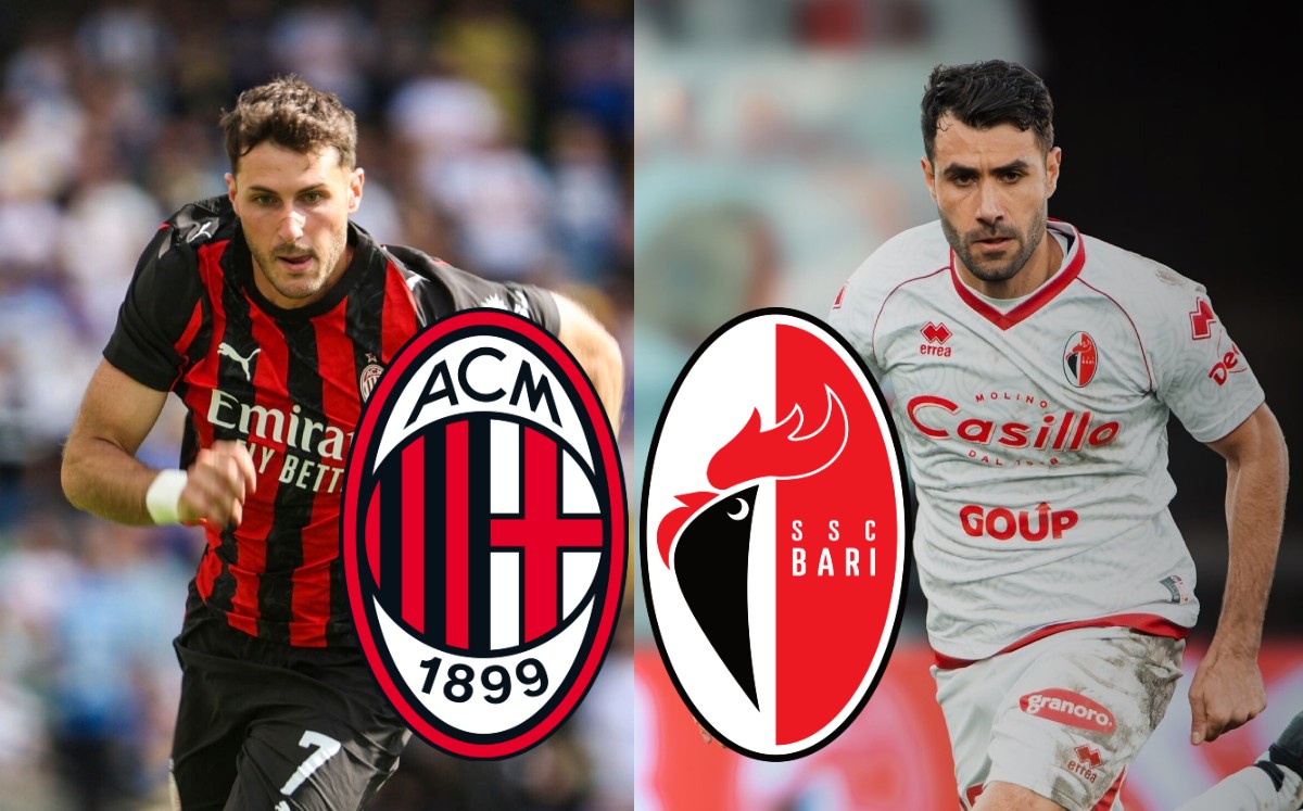 Milan vs Bari: ¿A qué hora juega HOY Santi Gimenez y dónde ver? (AP / X @sscalciobari)