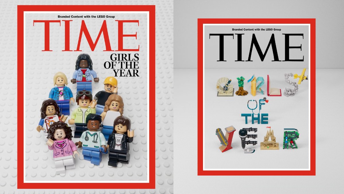 TIME y Lego lanzan lista para reconocer a niñas extraordinarias. | ESPECIAL