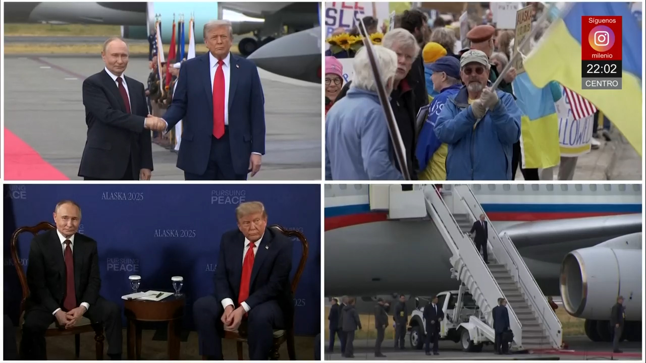 Trump y Putin se reúnen en Alaska sin acuerdo sobre Ucrania