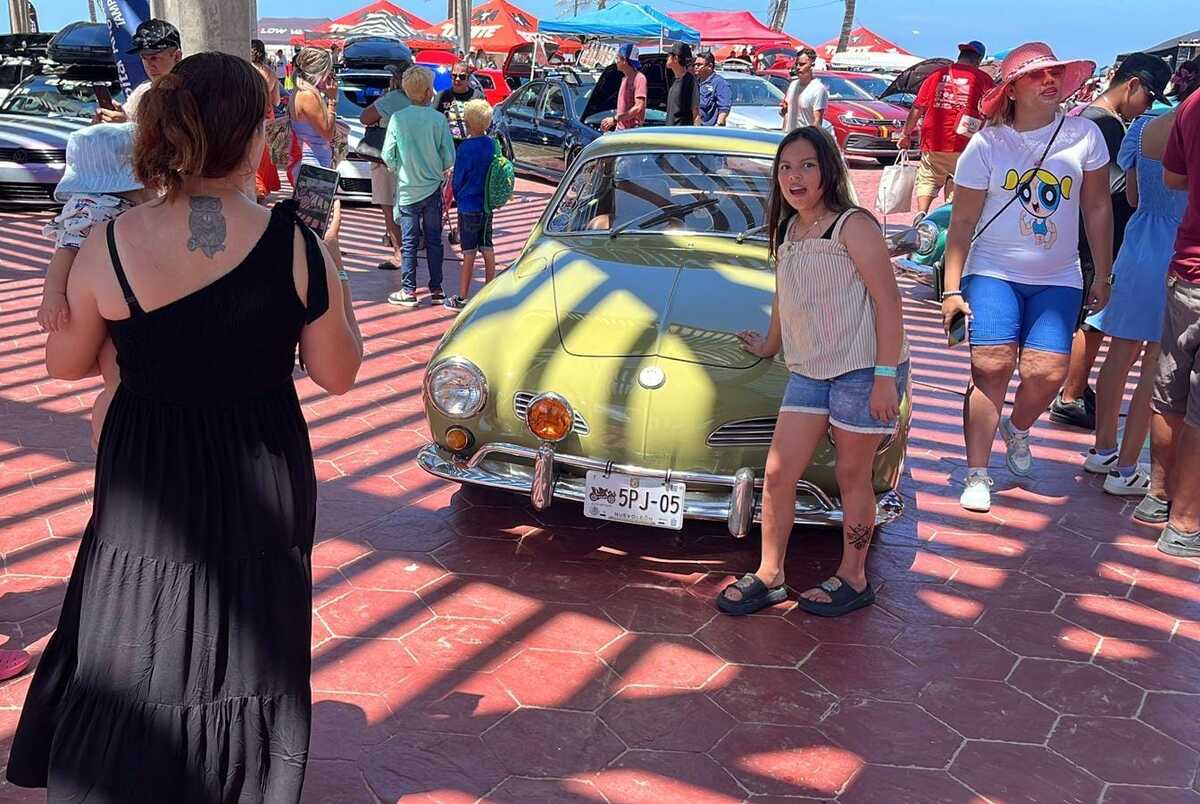 Playa Miramar se llena de vochos: “Vintage 2025” reúne a 450 participantes en Ciudad Madero