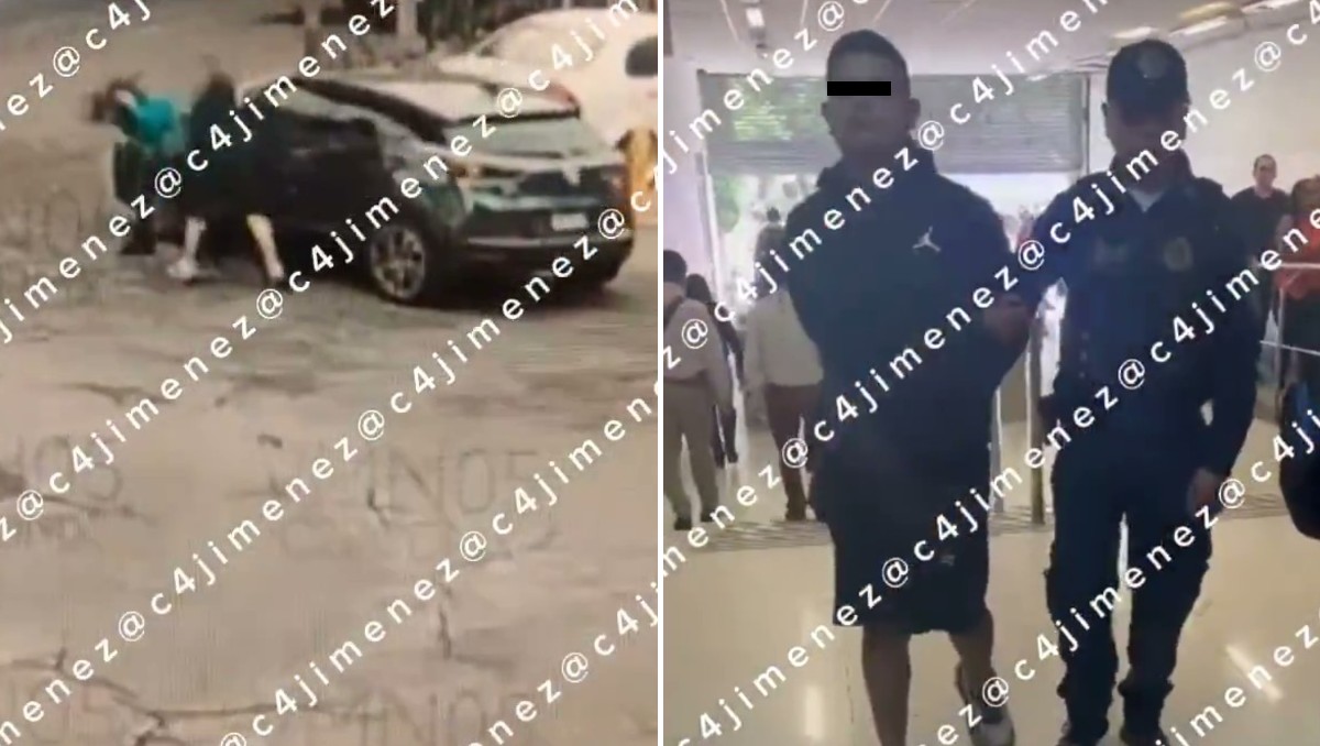 Rafael 'N' fue detenido tras presuntamente robar un vehículo y golpear a la conductora en CdMx. | Especial