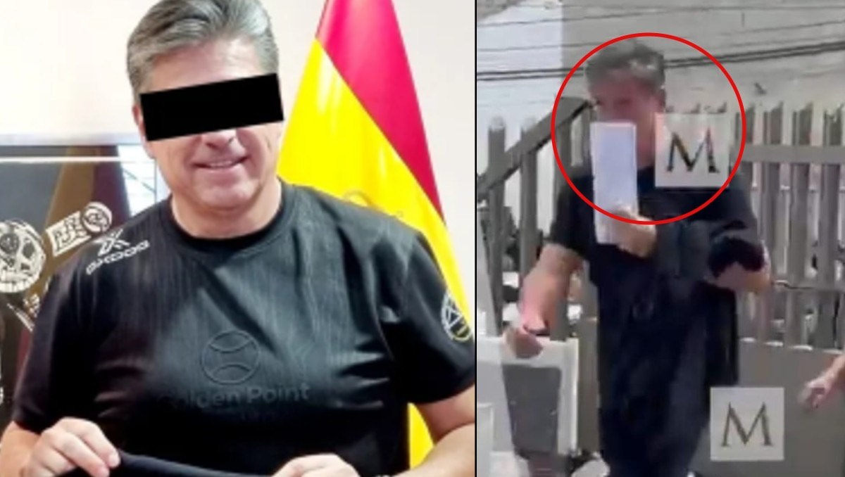Alejandro 'N' y sus acompañantes fueron detenidos el jueves en Cancún, Quintana Roo | Especial
