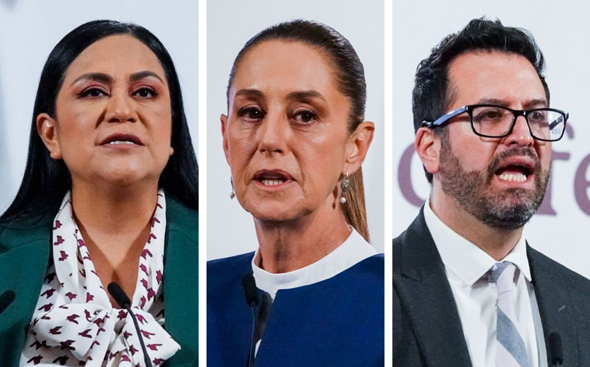 La conferencia mañanera de la presidenta Claudia Sheinbaum en Palacio Nacional. | Cuartoscuro