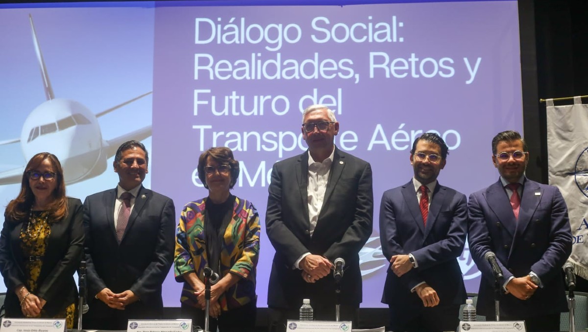 Diálogo social: Realidades, reto y futuro  del transporte aéreo. (Foto: Araceli López)