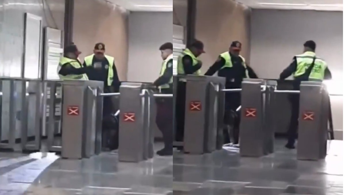 La SSC afirmó que el hombre golpeó primero a los uniformados. | Especial