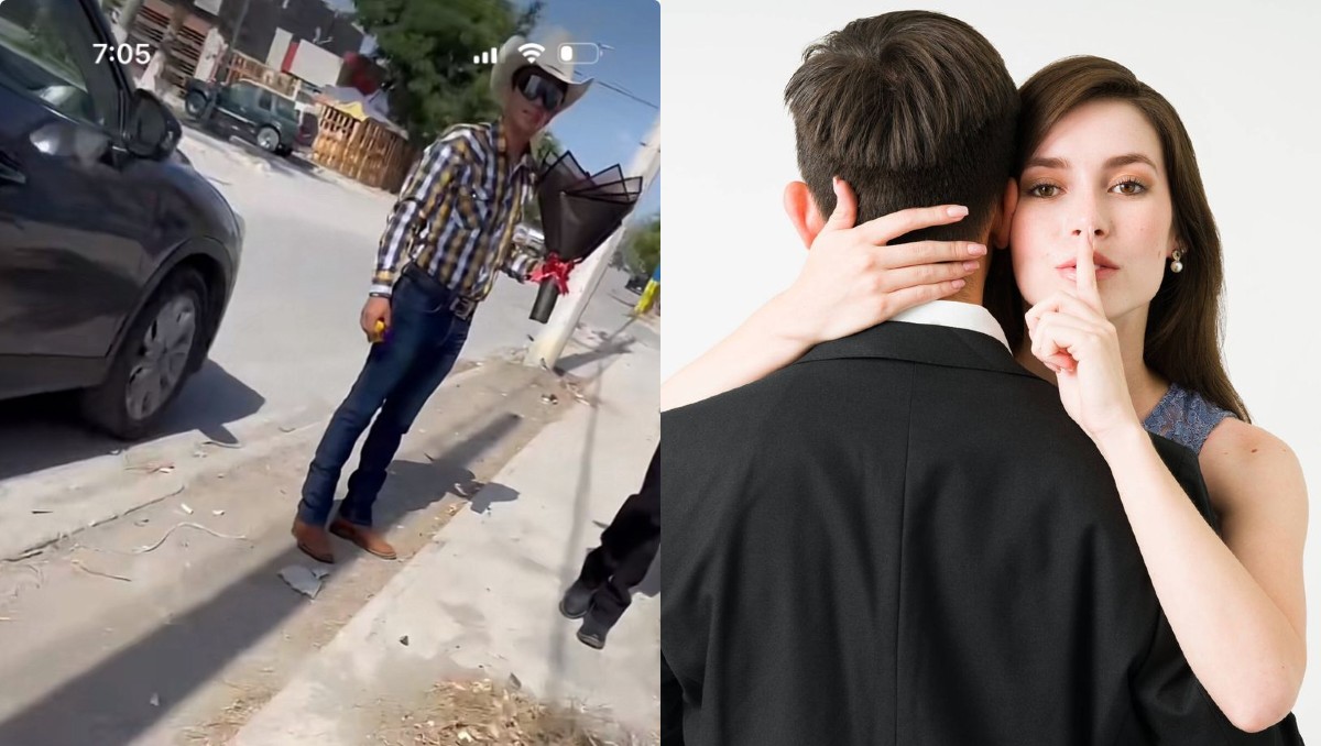 Mujer rechaza flores 'El Patrón'; así fue el momento | TikTok