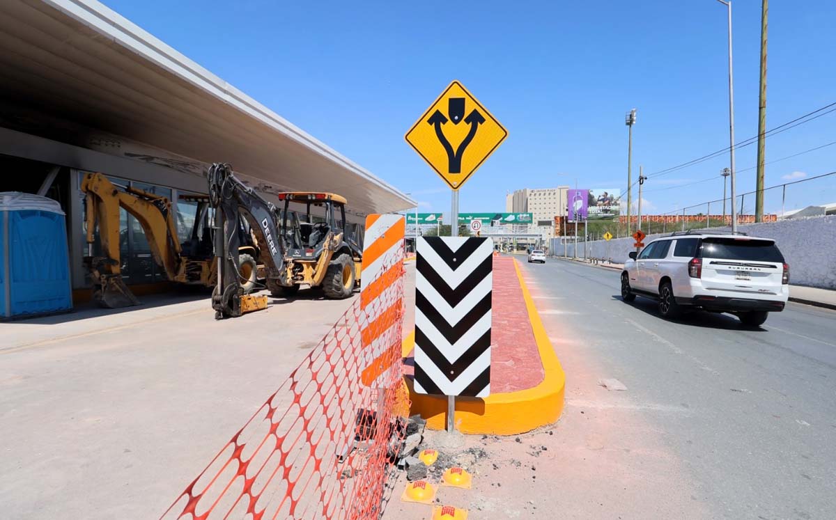 Obras bajo Puente Diana Laura. l Verónica Rivera