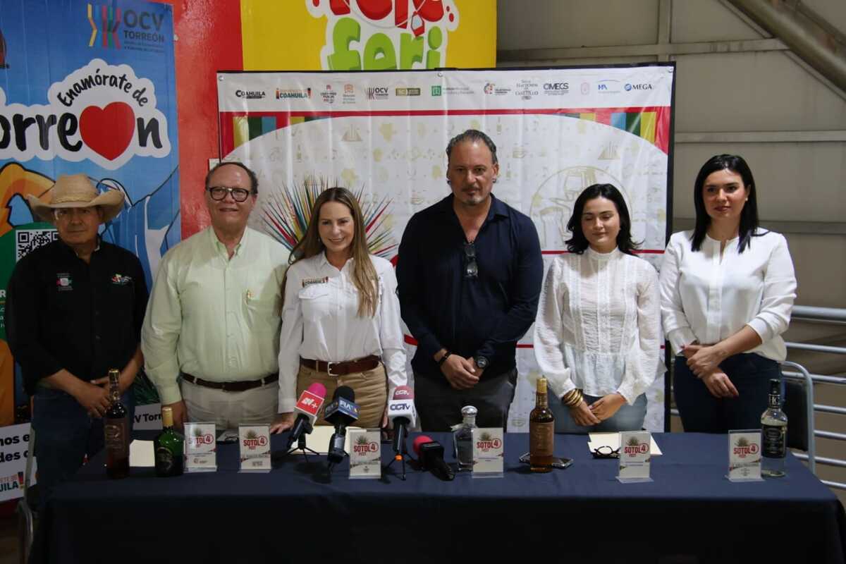 Presentan cuarta edición de Sotol Fest.| Verónica Rivera