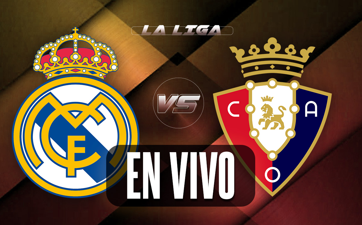 Real Madrid vs Osasuna EN VIVO partido de la jornada 1 de la Liga de España (La Afición)