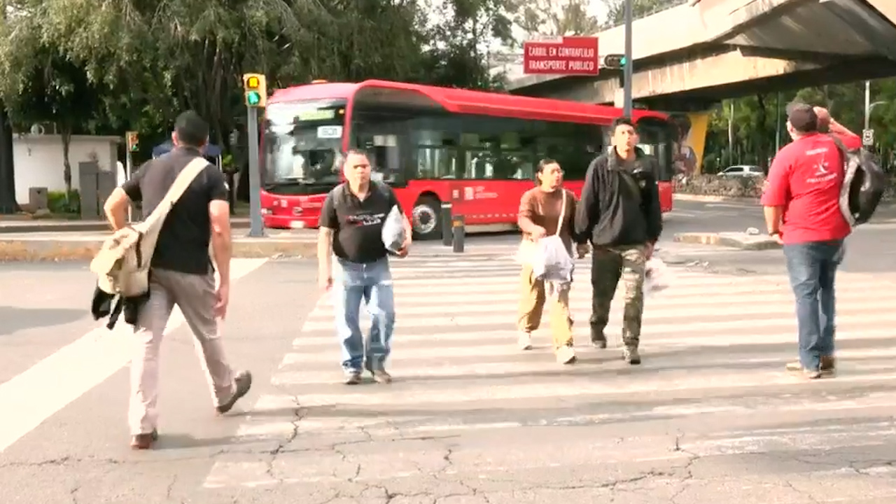 Cinco alcaldías concentran el mayor número de incidentes peatonales en CdMx
