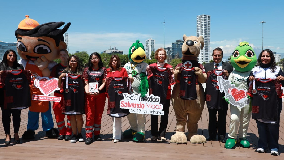 Anuncian carrera Todo México Salvando Vidas en Puebla | Melanie Torres