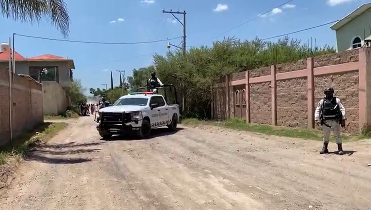 Ataque en San Antonio de Morales en Juventino Rosas. | Redes sociales.