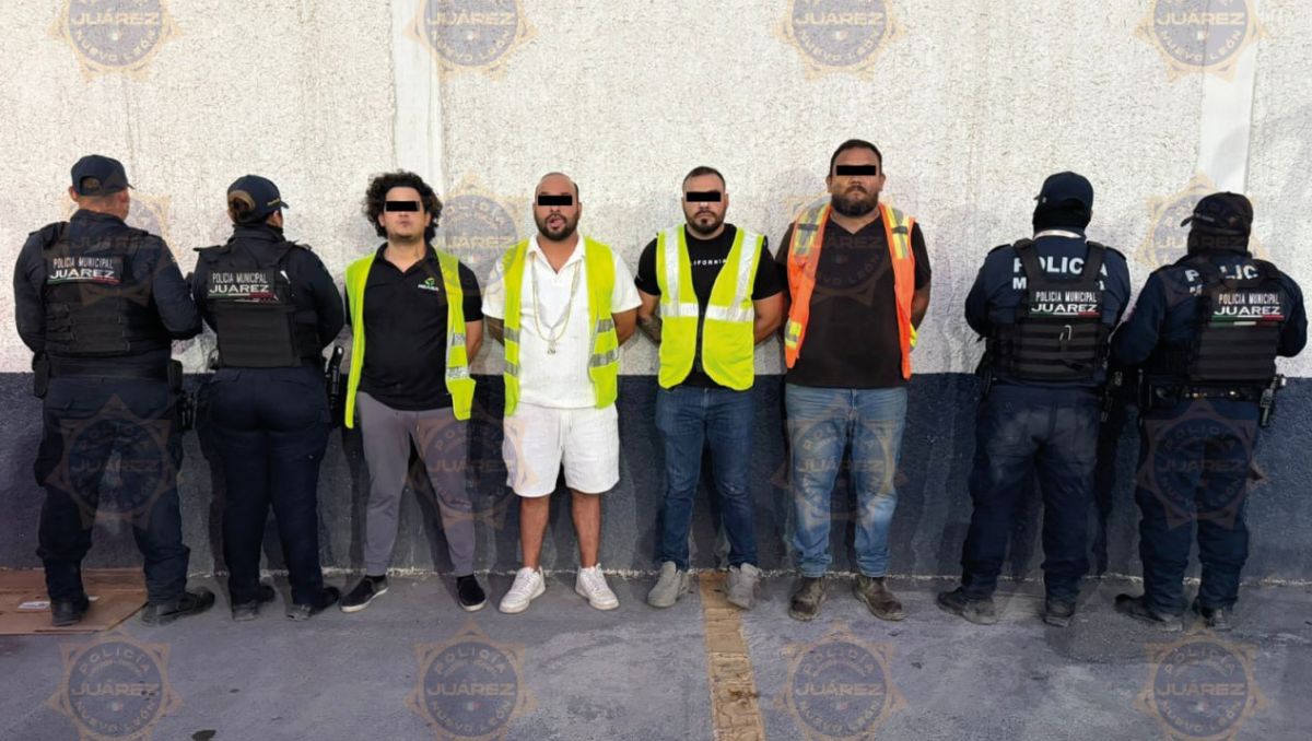 Los ahora detenidos intentaron evadir a las autoridades antes de ser detenidos. | Especial