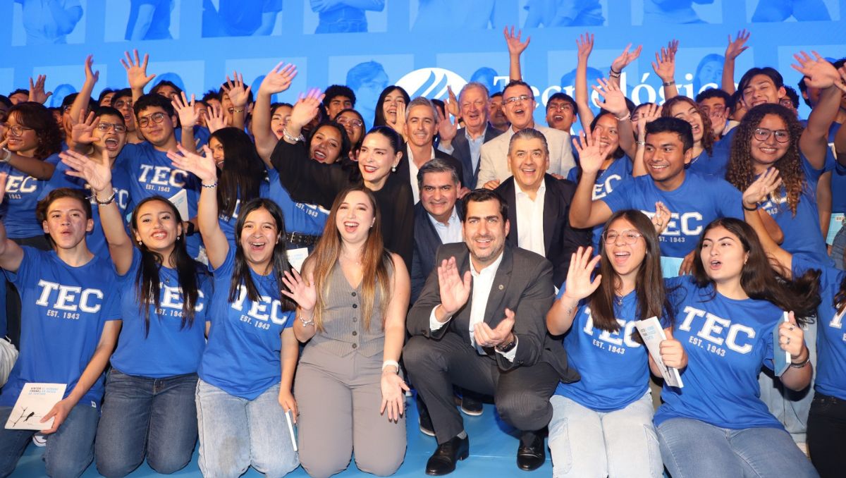 Directivos del Tec participaron en la ceremonia de bienvenida realizada en el Centro de Congresos del Campus Monterrey. Luis Guerra