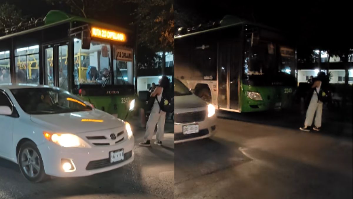 La joven fue grabada por otra persona que se encontraba en el lugar. | Especial