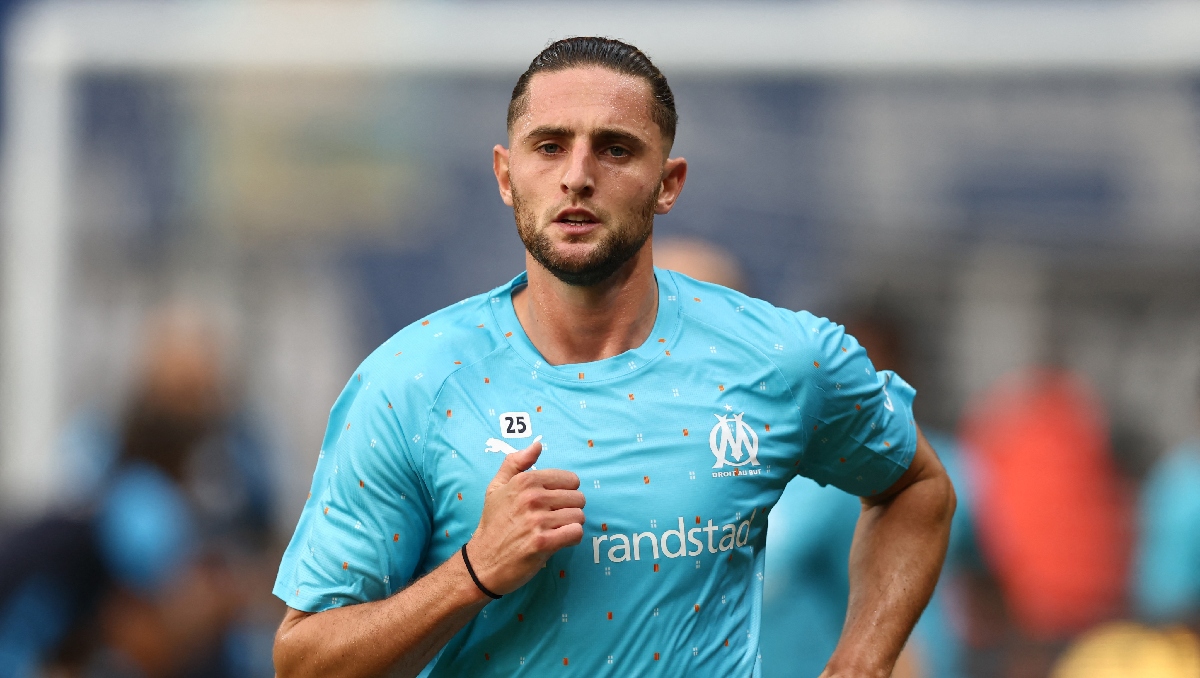 Olympique de Marsella pone en venta al medio Adrien Rabiot por pelearse con un compañero (Reuters)