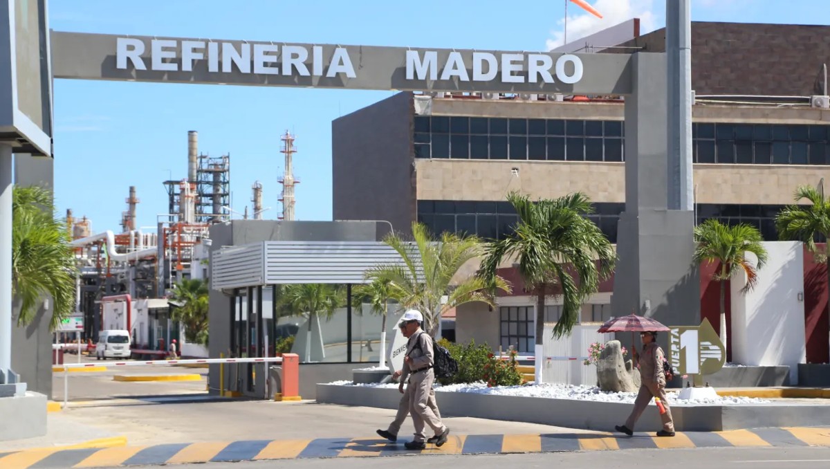 Refinería Francisco I. Madero. (Yazmín Sánchez)