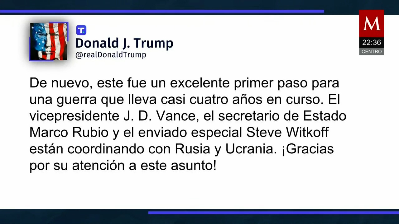 Trump se reúne con líderes europeos para hablar de garantías a Ucrania