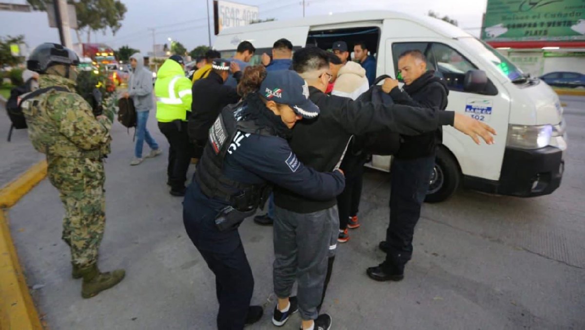 Las acciones preventivas han permitido reducir 14% los robos al transporte público en Ecatepec. Foto: (Especial)